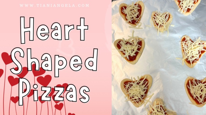 Cute-ish Heart Shaped Pizzas For Valentine’s Day